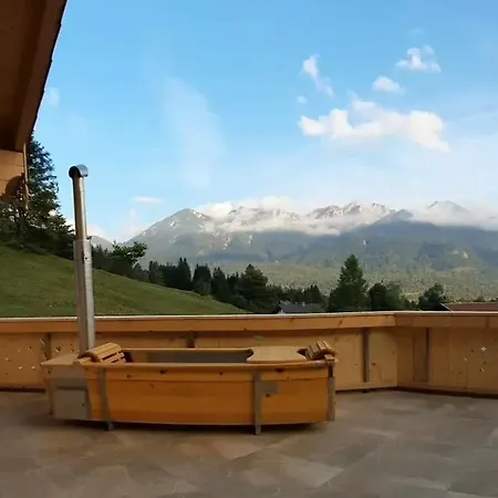 Herzbluad Chalet Wallgau Exterior foto